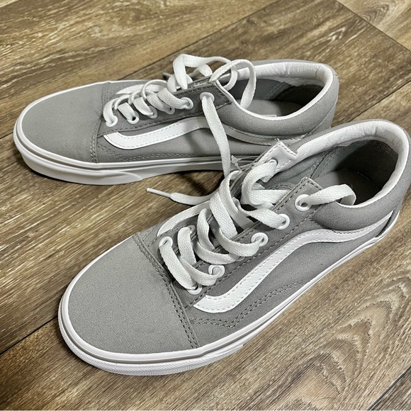 NWOT Vans Old School Drizzle Unisex Gray Shoes/ Sneakers Men’s 5, Women’s 6.5 - Picture 3 of 11